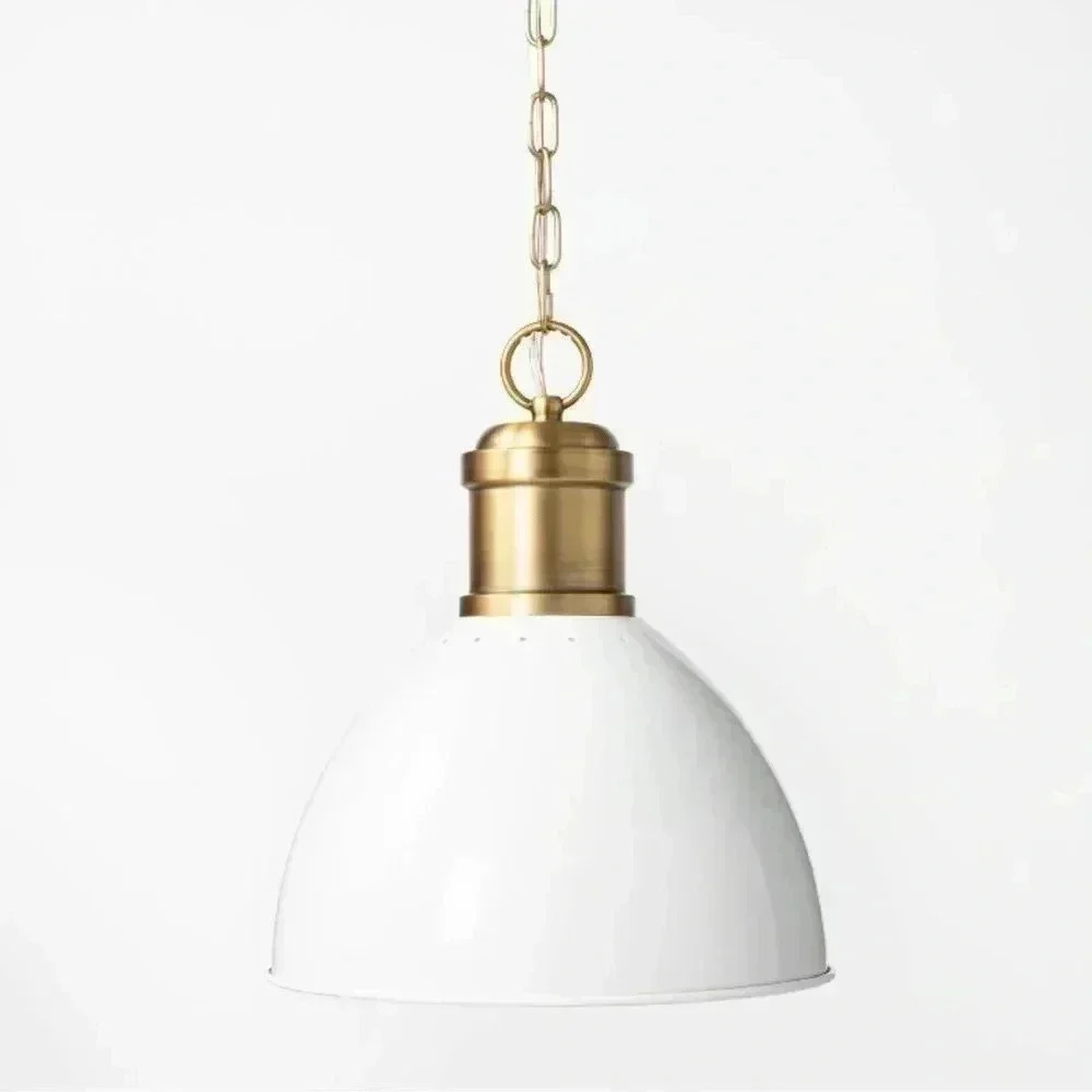 STUDIO MCGEE‎ WHITE/BRASS PENDANT
